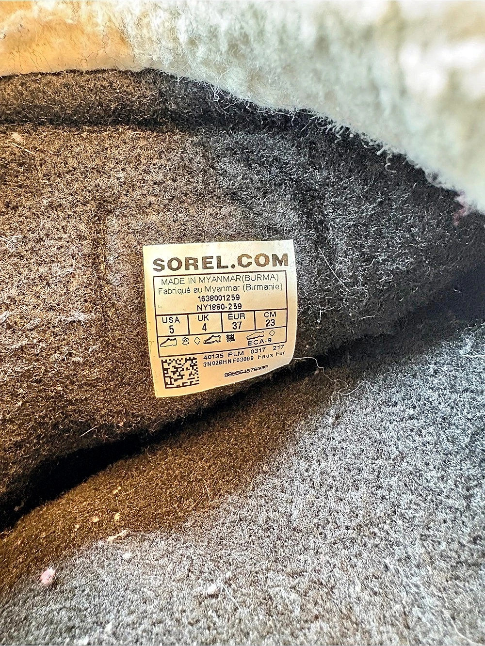 Sorel 1964 Premium T Winter Boots Brown & Black US 5 Like New - Picture 7 of 7